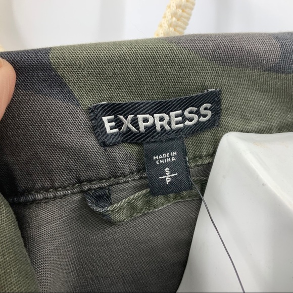 Express military inspired camo jacket NWT - Picture 12 of 15